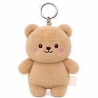 Peluche Super Douce et Mignonne, Breloque de Sac de Luxe, Animal Brodé en Peluche Douce avec Rembourrage en Coton, Idéal pour Cadeau ou Souvenir pour Enfants