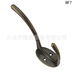 BF7 Antique Style <b>Wall</b> <b>Hook</b> Zinc Alloy 94mm Coat <b>Hook</b> For Door Or <b>Wall</b> Mounting - Product Image 3