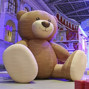 Orso Gigante Gonfiabile Personalizzato con Logo, Modello in Peluche per Centri Commerciali/Negozi/Eventi Festivi/Feste/Brand/Palcoscenici - Product Image 2