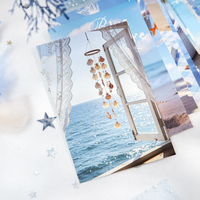 Mr.Paper – Lot de cartes postales en carton blanc de qualité supérieure, cartes décoratives murales minimalistes pour cadres photo, décoration intérieure, bricolage