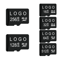 Logo personnalisé Haute Qualité Ultra Vitesse Diverses Capacités Micro Mémoire 4K A2 C10 U3 V30 32gb 64gb TF Carte SD pour Dashcam DVR Drone