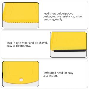 Custom Logo Promotional Black Freezer Ice Scraper for Business - Product Image 3