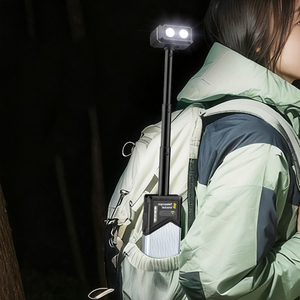 Lampe de travail 2025 nouveau USB Rechargeable Cob Led lampe de travail support télescopique tête lumière et aimant pour la réparation de voiture - Product Image 2