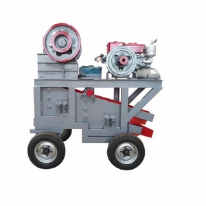 Xuất Khẩu Trên Toàn Thế Giới Điện Thoại Di Động Nghiền Ưa Thích Pe150 * 250 Pe200 * 300 Pe220 * 350 Quarry Granite Diesel Phiên Bản Động Cơ Máy Nghiền Hàm - Product Image 1