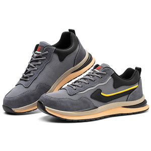 <span class=keywords><strong>Scarpe</strong></span> di sicurezza per lavoratori all'aperto di nuovo Design comode in Suede superiore a prova di foratura antistatica con punta in acciaio per l'inverno - Product Image 1