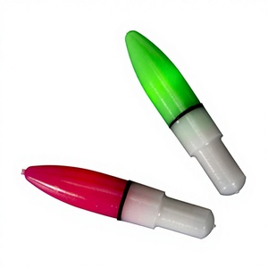Bâton lumineux LED ultra-léger transfrontalier pour la pêche de nuit, entièrement étanche, en forme de balle, avec pointe lumineuse électronique - Product Image 1