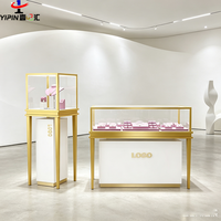 Vitrine d'exposition moderne en métal et verre, étanche, pour montres et bijoux, meuble de design intérieur pour bijouteries