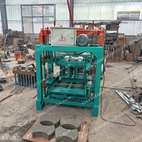 Machine de fabrication de blocs de briques 4-30A à faible investissement et à profit élevé pour les petites entreprises