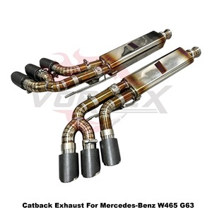Vortex Worldwide-Tuner Preferred Lightweight Ti Piping For Mercedes-Benz W465 G63 Carbon-Edition - Product Image 4