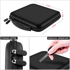 Boîte de rangement pour pièces de monnaie Fournitures de collection pour collectionneurs 120 pièces Porte-monnaie Sac Étui pour 20 25 <span class=keywords><strong>27</strong></span> 30 38Mm Pièces-Cas Seulement - Product Image 5