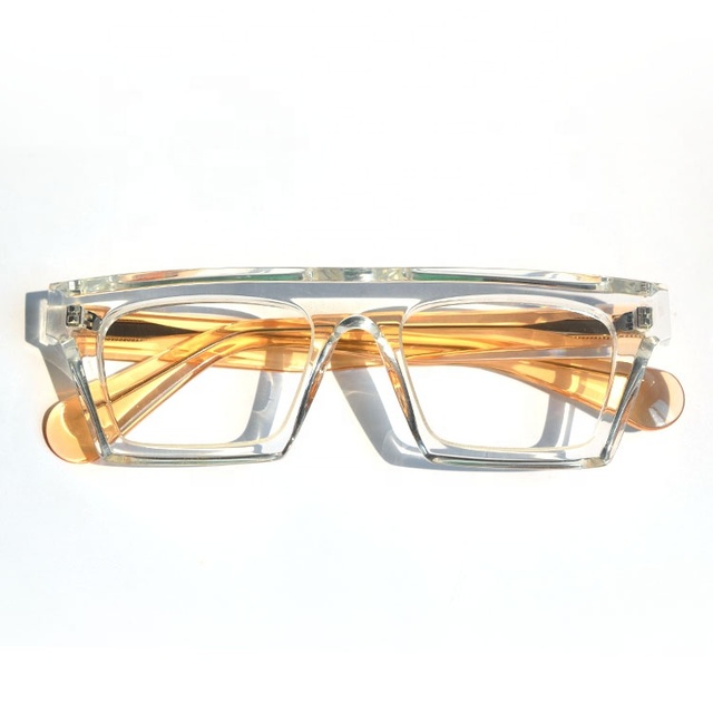 Optical Frames Eyeglasses High Quality Lightweight Diamond Face Shape Rectangle Full Rim Unisex Prescription Glasses