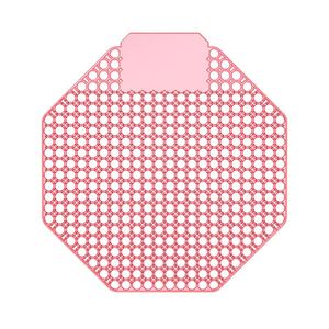 แผ่นรองปัสสาวะรูปหกเหลี่ยมดีไซน์ใหม่ กลิ่นหอม พร้อมโลโก้แบรนด์ ผลิตจากพลาสติก EVA ช่วยดับกลิ่น สำหรับโถปัสสาวะในห้องน้ำ - Product Image 4