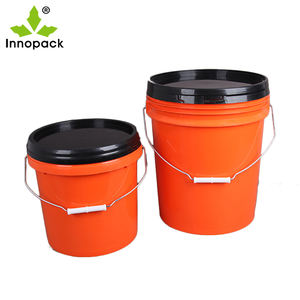 Personalizzazione del supporto di vendita all'ingrosso del produttore di imballaggi per uso alimentare 5 chilogrammi di capacità secchio di vernice <span class=keywords><strong>da</strong></span> 5 litri con coperchio - Product Image 2