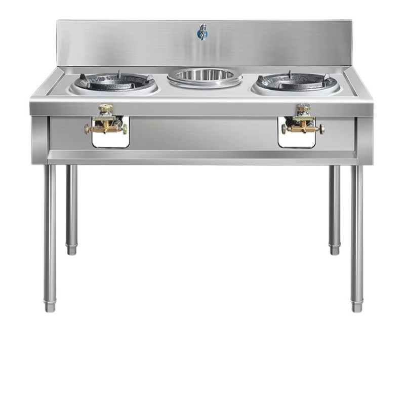 Commercial Professional 4 Burner Gas Stove
