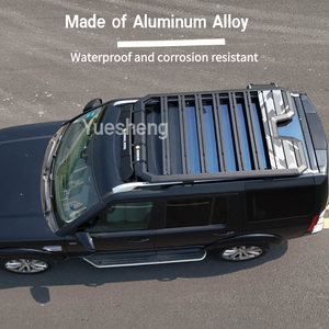 Accessoires de toit de voiture en alliage d'aluminium pour Land Rover Discovery 3 4 <span class=keywords><strong>5</strong></span>, <span class=keywords><strong>porte</strong></span>-bagages de toit de voiture tout-terrain 4x4 - Product Image 4