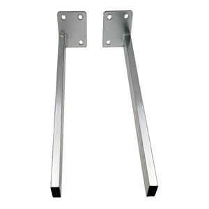 Soportes de acero para lavabos Emotion 12,8 cm de largo, 52,3 cm de ancho, 8,7 cm de altura - Product Image 1