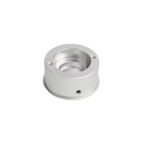 Custom CNC Machining Aluminum Flange Bushing Aluminum Alloy Bearing Housing Precision Turning Milling Machined Non-Standard Mech - Product Image 1
