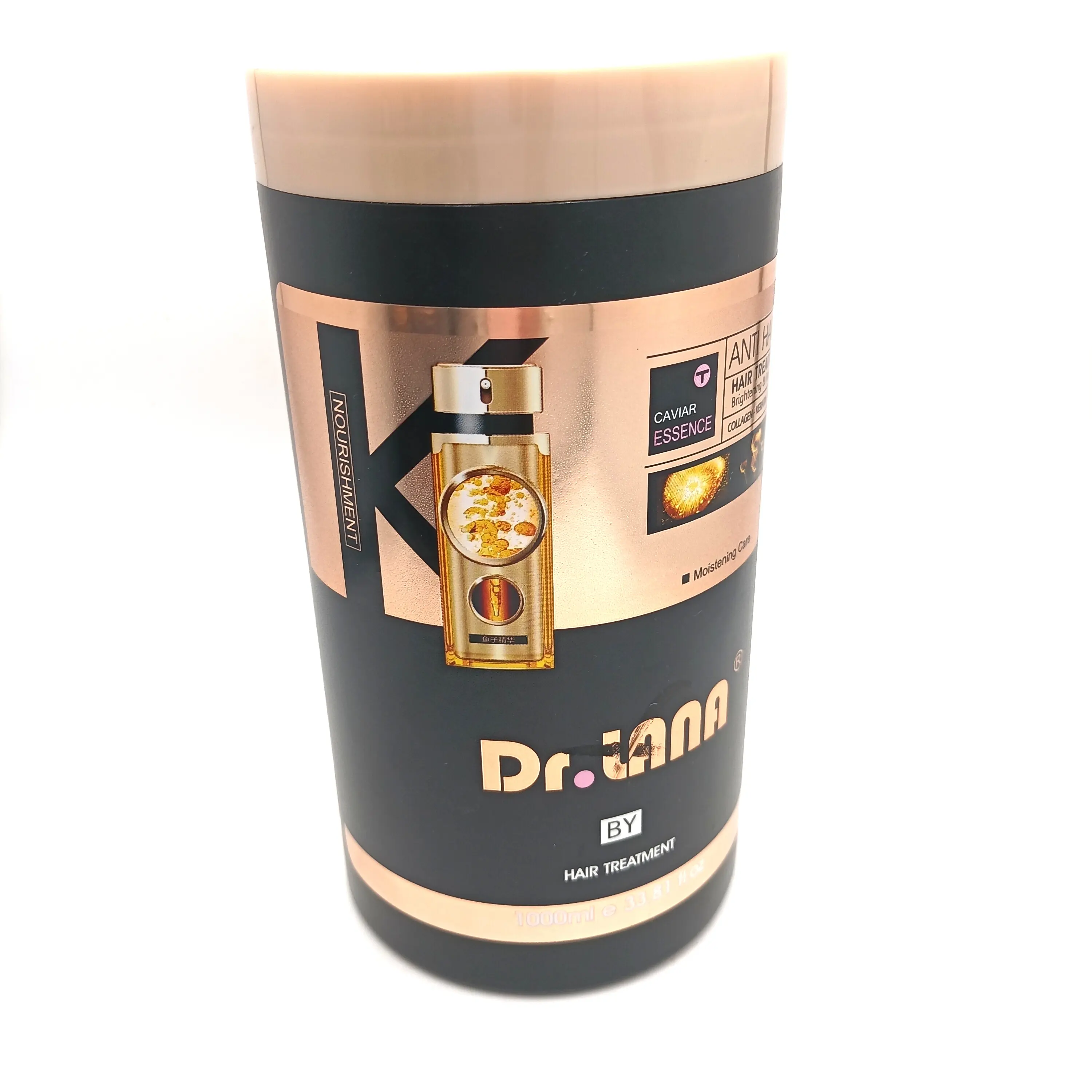DR. LANA nuovo 5in 1 caviale marocco olio di ARGAN e proteine balsamo per capelli oro ANTI-caduta dei capelli e riparazione profonda