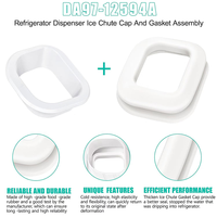 DA97-12594A Nouveau joint d'étanchéité manuel pour bac à glace de réfrigérateur domestique 220V, support français en caoutchouc pour hôtels