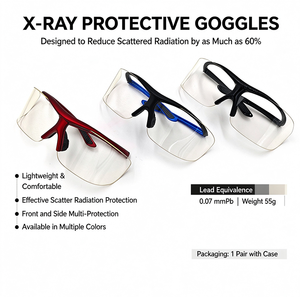 <span class=keywords><strong>Radbar</strong></span> Röntgenschutzbrille 0,07mmPb Anti-Streuungs-Strahlenschutzbrille für Krankenhaus-Radiologie und Interventionssaal - Product Image 3