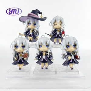 Figura Chibi Elaina Versión Q (5 Estilos) - Coleccionable de Majo No Tabitabi, Decoración para Coche/Escritorio, Lindas Manualidades de Anime en Plástico - Product Image 1