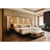 Meubles d'hôtel Royal, canapé-lit en bois 5 étoiles, lit double king size, ensembles de meubles de chambre d'hôtel, luxe moderne 5 étoiles