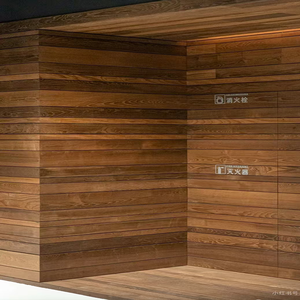 Frêne thermique à texture esthétique personnalisée en usine, bois thermiquement modifié, le meilleur bois <span class=keywords><strong>traité</strong></span> thermiquement pour panneau mural - Product Image 3
