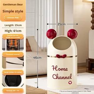 Bán buôn sản phẩm mới: công suất lớn nhà vệ sinh phòng tắm giấy giỏ phim hoạt hình thùng rác, và tiêu chuẩn xuất hiện cao - Product Image 5