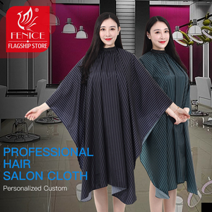 Libremente ajustable cuello rayas Barber Salon profesional de corte de pelo capas - Product Image 5