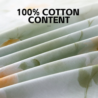 Vente en gros de draps de lit personnalisés en coton 100% - Ensemble de literie 4 pièces - Housse de couette - Taille King Size - Taille Queen Size - Taille Full - Super doux - Luxe