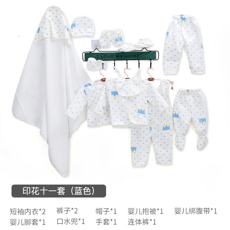 Printed blue