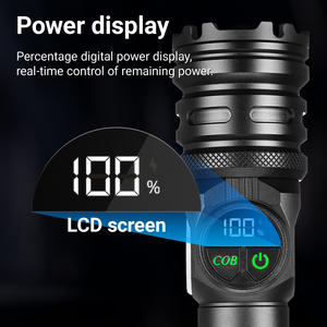 Lampe torche LED portable personnalisée haute puissance avec zoom, corps en alliage d'aluminium multifonctionnel pour le camping, source <span class=keywords><strong>de</strong></span> lumière la plus brillante, USB - Product Image 3