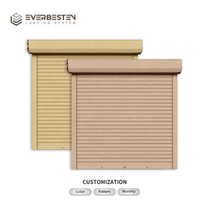 <span class=keywords><strong>Porte</strong></span> à enroulement industrielle avec système de rouleaux électriques et <span class=keywords><strong>rideau</strong></span> métallique isolé pour utilisation en entrepôt commercial - Product Image 1