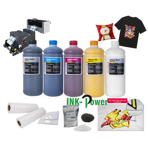 Mürekkep-güç 1000ml DTF Tinta enbottle şişe rengi DFT mürekkep mürekkep Epson L805 L1800 L1300 4720 R2400 DX5 I3200 XP600 TX800 yazıcı - Product Image 1