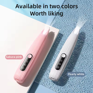 2025 tendance automatique lumière LED <span class=keywords><strong>chien</strong></span> patte <span class=keywords><strong>tondeuse</strong></span> Rechargeable électrique toiletteur pour animaux de compagnie pour chiens chats Portable en acier inoxydable - Product Image 3