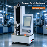 Machine d'essai de compression et de tension des ressorts à écran tactile LCD WDW-S2 2KN, testeur de force numérique pour les essais de matériaux industriels