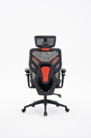 EN1335 Chaise de bureau de direction ergonomique durable Dossier de siège en maille réglable Soutien lombaire dynamique Accoudoir 6D Siège coulissant pivotant