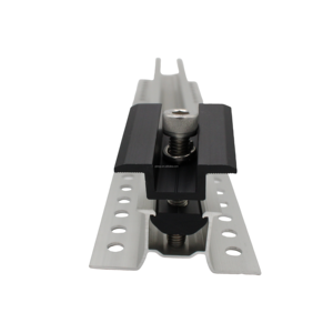 Morsetto Centrale Solare in Alluminio da 30mm, Accessorio per Sistema di Montaggio Fotovoltaico con Staffa di Fissaggio PV - Product Image 3