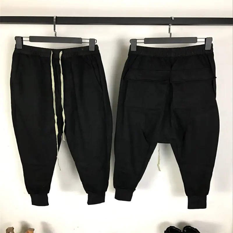 Calças masculinas de alta qualidade Casual Harem Pants Oversized Jogging Pants Loose Men's Sweatpants Atacado