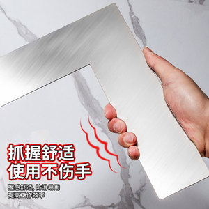 Niu Xiang 90 Degree Right Angle Ruler Thickened Stainless Steel For Inside Outside Corners - Product Image 3