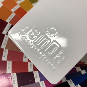 Cuộn dây sơn sữa màu trắng tinh khiết ngà Epoxy nhựa rắn màu <span class=keywords><strong>Pantone</strong></span> ral9010 sơn tĩnh điện cung cấp cho Nga - Product Image 1