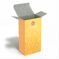 Boîte en papier personnalisée pour flacon de parfum avec boîte pour sérum de soin de la peau, huile essentielle et emballage de beauté