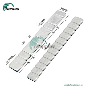 <span class=keywords><strong>Poids</strong></span> d'équilibrage adhésifs pour roues de <span class=keywords><strong>moto</strong></span> et de voiture, 5g*12 - Product Image 4