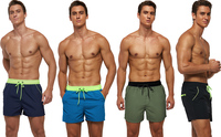 Zwembroeken voor heren met zakken Strandshorts Sneldrogende shorts Boardshorts Sportzwemkleding met mesh voering