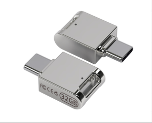 Haute Qualité Grande <span class=keywords><strong>Capacité</strong></span> Super Mini Métal <span class=keywords><strong>USB</strong></span> a <span class=keywords><strong>USB</strong></span> C Vitesse Rapide OTG <span class=keywords><strong>Clé</strong></span> <span class=keywords><strong>USB</strong></span> 32gb 64gb 128gb Avec Logo Personnalisé - Product Image 6