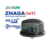 Contrôleur intelligent de lampadaire ZHAGA IoT LoRa-MESH DC, contrôleur d'éclairage intelligent solaire pour applications routières et urbaines