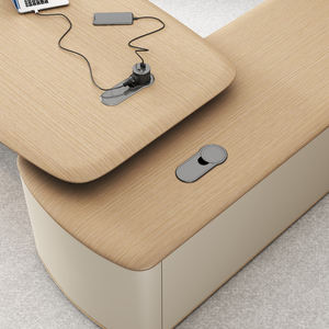 <span class=keywords><strong>Bureau</strong></span> de direction modulaire de luxe en forme de L, mobilier de <span class=keywords><strong>bureau</strong></span> robuste pour la maison et le <span class=keywords><strong>bureau</strong></span> - Product Image 3