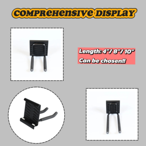 Double crochet pour <span class=keywords><strong>Garage</strong></span> et <span class=keywords><strong>Garage</strong></span>, crochet, nouveau Style - Product Image 2