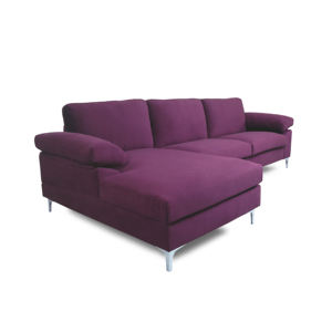 Elegante divano convertibile divano in velluto <span class=keywords><strong>viola</strong></span> soggiorno divano set mobili con letto in esso - Product Image 2