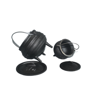 Mini <span class=keywords><strong>caldero</strong></span> redondo <span class=keywords><strong>de</strong></span> 3 patas, <span class=keywords><strong>olla</strong></span> <span class=keywords><strong>de</strong></span> <span class=keywords><strong>hierro</strong></span> <span class=keywords><strong>fundido</strong></span> sudafricano para acampar, fábrica <span class=keywords><strong>de</strong></span> cocina, Material <span class=keywords><strong>de</strong></span> Metal al por mayor - Product Image 5